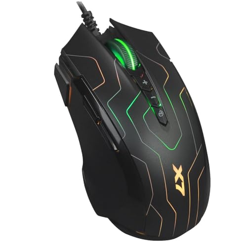 A4 Tech X89 SCHWARZ Optik 2400 DPI Gamer Mouse Bild 1
