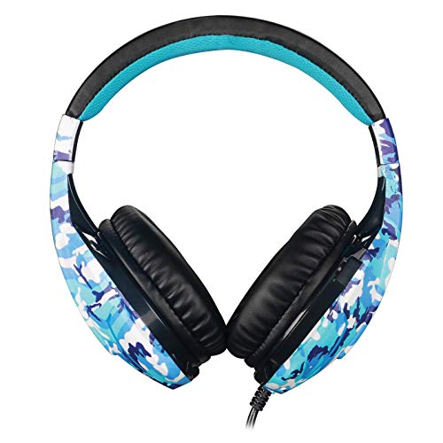 TECHMADE Gaming-Handschuhe, multifunktional, Camouflage, Blau Bild 3