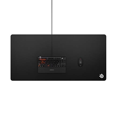 SteelSeries QcK Gaming Surface – 3XL Cloth Mauspad aller Zeiten – optimiert für Gaming-Sensoren – maximale Kontrolle Bild 3