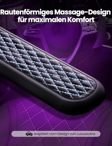 Vaydeer Handballenauflage für Tastatur und Maus, Wrist Rest, Ergonomisches Memory-Foam-Handgelenkstützen-Set für Büro und Spiele - Schwarz. Bild 3