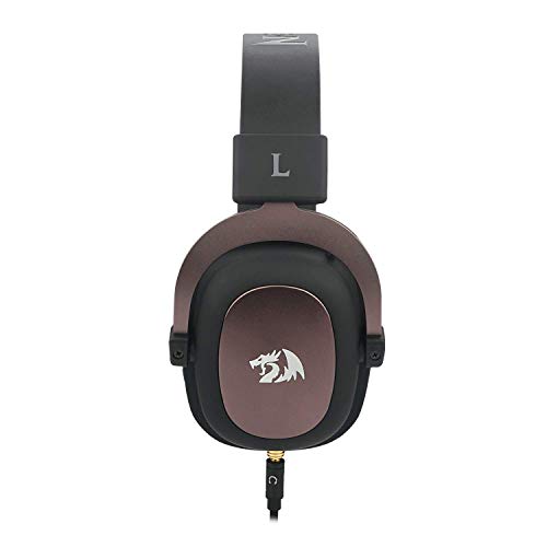 Redragon H510 Zeus 2 Headset für Gaming, High-Definition-Audio + leistungsstarke Bass-Kopfhörer mit Mikrofon für PC, Handy, PS4 - 7.1 Sound + herunterladbare Software Bild 3