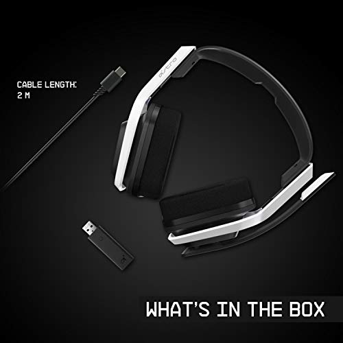 ASTRO Gaming A20 Wireless Headset Gen 2 für PlayStation 5, PlayStation 4, PC und Mac – Weiß / Blau Bild 7