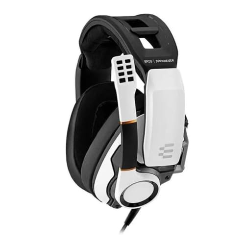 EPOS I Sennheiser GSP 601 Gaming Headset, Geräuschunterdrückendes Mikrofon, Flip-to-Mute, Ergonomisch, Ohrpolster, Kompatibel mit PC, Mac, PS4, PS5, Xbox Series X, Xbox One und Nintendo Switch (Weiß) Bild 2