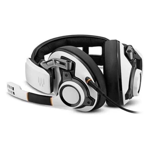 EPOS I Sennheiser GSP 601 Gaming Headset, Geräuschunterdrückendes Mikrofon, Flip-to-Mute, Ergonomisch, Ohrpolster, Kompatibel mit PC, Mac, PS4, PS5, Xbox Series X, Xbox One und Nintendo Switch (Weiß) Bild 5