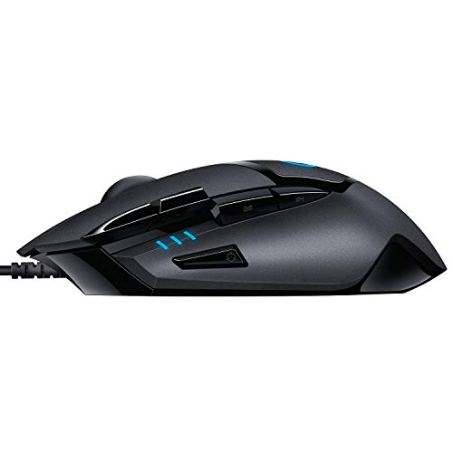 Logitech G402 Hyperion Fury Gaming-Maus, 4000 DPI Optischer Sensor, 8 Programmierbare Tasten + Logitech G213 Prodigy Gaming-Tastatur, RGB-Beleuchtung, Programmierbare G-Tasten Bild 4