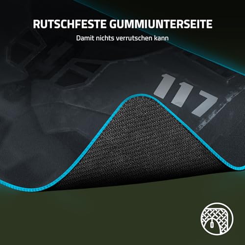 Razer Goliathus Gaming-Mauspad, erweitertes Chroma, anpassbare RGB-Beleuchtung, weiches Stoffmaterial, ausgewogene Kontrolle und Geschwindigkeit, rutschfeste Gummiunterseite, Halo Infinte Edition Bild 6