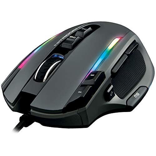 THE G-LAB Kult NITROGEN CORE Hochleistungs-Kabel-Gaming-Maus - Avago 10.000 DPI-Optischsensor, RGB, Anpassbares Gewicht, 11 Extrem Programmierbare Tasten, Ultraleicht – Kompatibel mit PC/PS5/Xbox One Bild 1