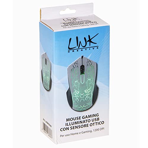 LINK USB-Gaming-Maus, beleuchtet, 7 Farben Bild 3