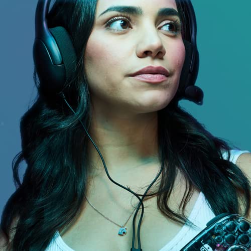 PDP Gaming LVL40 Stereo Kopfhörer mit Mic für Nintendo Switch - PC, iPad, Mac, Laptop Compatible - Geräuschunterdrückung Mikrofon, Lightweight, Soft Comfürt On Ear Headphones, 3.5mm jack - schwarz Bild 7