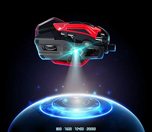 Mad Catz, USB, R.A.T. 8+ ADV Optical Gaming MouseRed [ ] MR06DCINRD000-0 Bild 6