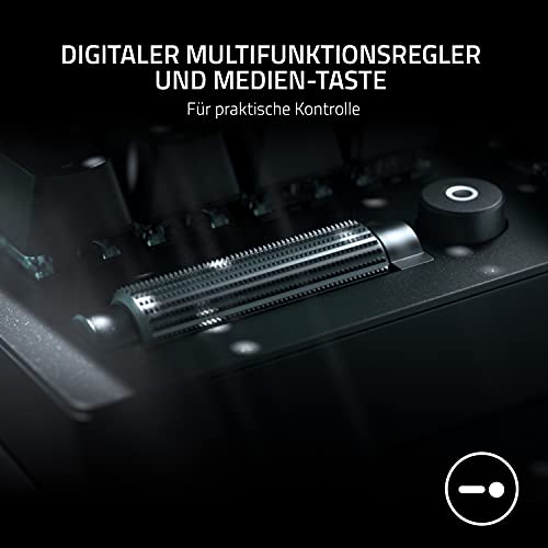 Razer BlackWidow V3 (Green Switch) - Mechanische Gaming Tastatur (Klickende Mechanische Switches, Doubleshot ABS-Tastenkappen, Medientasten, Handballenauflage) QWERTZ DE-Layout | Schwarz Bild 6