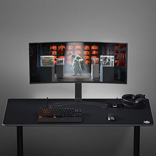 SteelSeries QcK 3XL - Gaming-Oberfläche - Optimiert für Kapillarproben - Maximale Kontrolle - Schwarz (1220mm x 590mm x 3mm) Bild 5