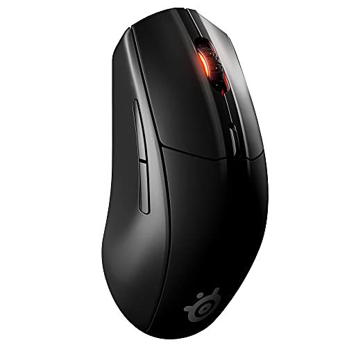 SteelSeries Rival 3 Wireless - Kabellose Gaming-Maus - Über 400 Stunden Akkulaufzeit - Dual Wireless 2.4 GHz und Bluetooth 5.0 - 60 Millionen Klicks, Schwarz Bild 6