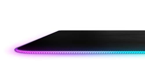 SteelSeries QcK 3XL Prism RGB - Gaming-Oberfläche - Optimiert für Kapillarproben - 2 Zonen RGB-Beleuchtung – Schwarz - (1220mm x 590mm x 3mm) Bild 4