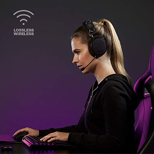 SteelSeries Arctis 9 - Dual-kabelloses Gaming-Headset - Verlustfreies 2,4 GHz Wireless + Bluetooth - Über 20 Stunden Akkulaufzeit - Für PC, Playstation 5 und PlayStation 4 Bild 6