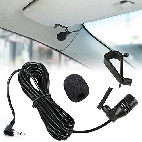 Auto-Mikrofon, 2,5 mm, Stereo, externes Mikrofon, kompatibel mit Fahrzeug-Haupteinheit Bild 3