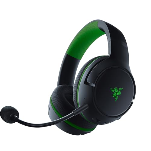 Razer Kaira Pro - Kabellose Gaming Kopfhörer für Xbox Series X / S + Xbox One + PC und Smartphone (Wireless Headset, Bluetooth, 50-mm-Treiber, Superkardioid-Mikrofon) Schwarz-Grün Bild 1