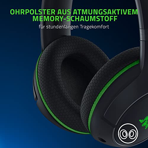 Razer Kaira Pro - Kabellose Gaming Kopfhörer für Xbox Series X / S + Xbox One + PC und Smartphone (Wireless Headset, Bluetooth, 50-mm-Treiber, Superkardioid-Mikrofon) Schwarz-Grün Bild 5