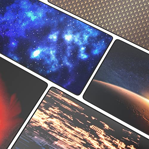CSL - Übergröße Mauspad Gaming Titanwolf 1200x600mm - XXXL Mousepad groß mit Motiv - Tischunterlage Large Size - verbessert Präzision und Geschwindigkeit - XXL z.B. für Logitech Maus und Tastatur Bild 6