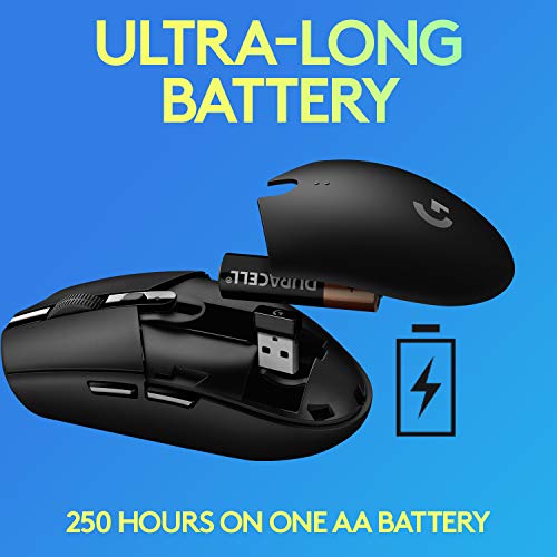 Logitech G305 Lightspeed Wireless Gaming Maus + Logitech G733 LIGHTSPEED Kabelloses Gaming Headset mit Kopfbügel Bild 7