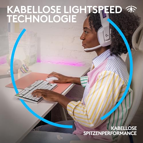 Logitech G305 Lightspeed kabellose Gaming-Maus + Logitech G733 Lightspeed Kabelloses Gaming Headset mit Kopfbügel Bild 3
