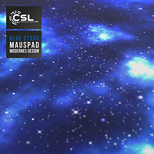 CSL - XXL Mauspad Gaming 900x400 mm - XXL Mousepad groß mit Motiv - Tischunterlage Large Size - verbessert Präzision und Geschwindigkeit - auch für Roccat Razer Logitech Maus und Tastatur Bild 4