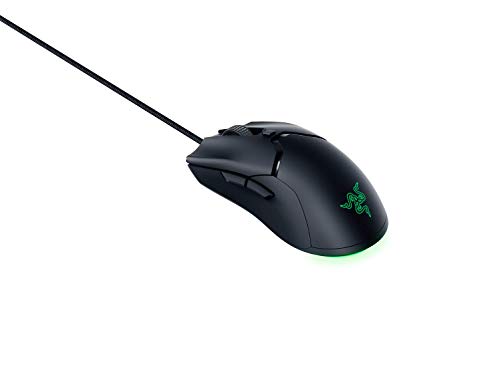 Razer Viper Mini - Kabelgebundene Gaming-Maus für PC/Mac (ultraleicht, 61 g, beidhändig, Speedflex-Kabel, optischer Sensor mit 8.500 DPI, Chroma RGB-Beleuchtung) Schwarz Bild 4