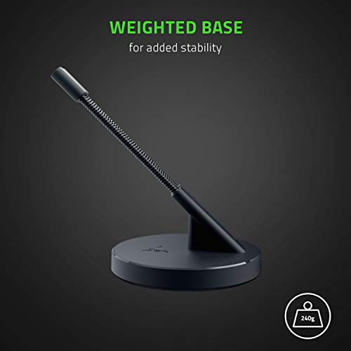 Razer Gaming-Maus Bungee V3: Zugfreie kabelgebundene Mausunterstützung – für Leistung auf Esport-Level – gewichtete Basis – rutschfeste Füße – klassisches Schwarz Bild 3