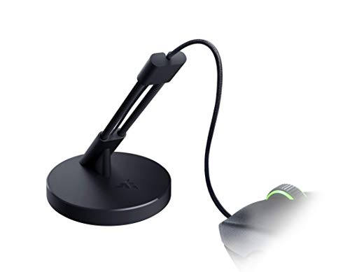 Razer Gaming-Maus Bungee V3: Zugfreie kabelgebundene Mausunterstützung – für Leistung auf Esport-Level – gewichtete Basis – rutschfeste Füße – klassisches Schwarz Bild 7