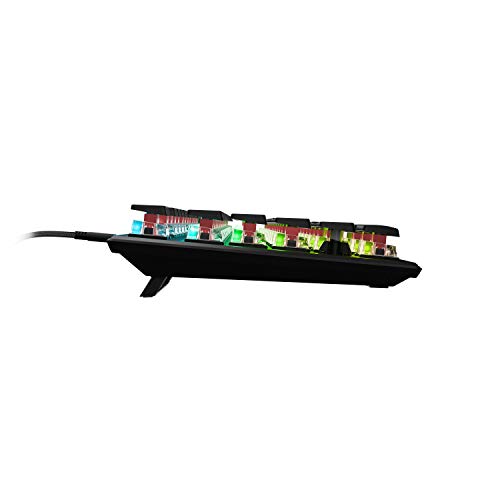Roccat Vulcan TKL Pro – kompakte, optische RGB-Gaming-Tastatur, Aimo LED Per-Tastenbeleuchtung, Titan Switch Optisch, langlebiges Design (Aluminium-Deckplatte), Multimedia-Rad Bild 6