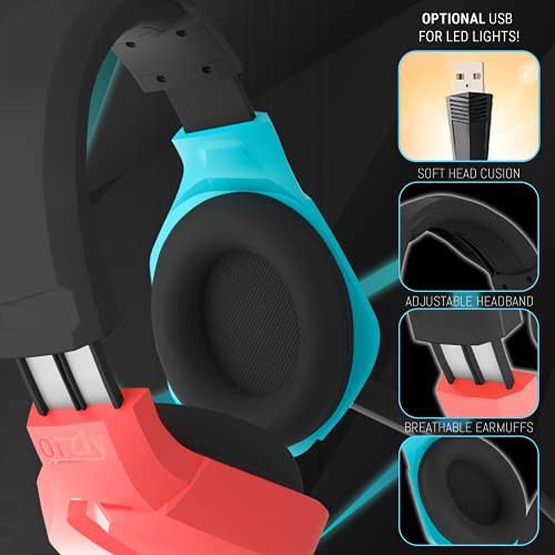 Gaming Headset für PC PS5, PlayStation PS4, Xbox Series X | S, Xbox ONE, Nintendo Switch, Laptop & Google Stadia Stereo-Sound with mit Geräuschunterdrückung Microphone - Hornet RXH-20 Tanami Auflage Bild 4