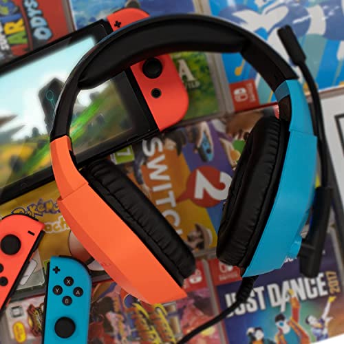 Gaming Headset für PC PS5, PlayStation PS4, Xbox Series X | S, Xbox ONE, Nintendo Switch, Laptop & Google Stadia Stereo-Sound with mit Geräuschunterdrückung Microphone - Hornet RXH-20 Tanami Auflage Bild 7