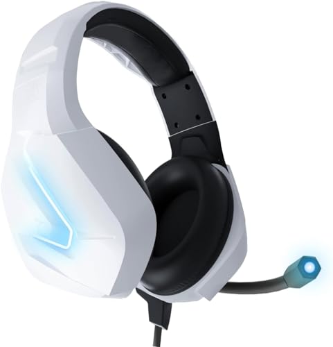 Gaming Headset für PC PS5, PlayStation PS4, Xbox Series X | S, Xbox ONE, Nintendo Switch, Laptop & Google Stadia Stereo-Sound with mit Geräuschunterdrückung Microphone - Hornet RXH-20 Siberia Auflage Bild 1