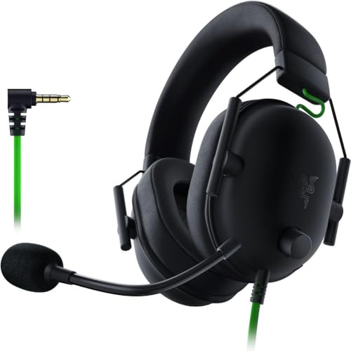 Razer BlackShark V2 X Gaming-Headset: 7.1 Surround Sound – 50 mm Treiber – Memory-Schaumstoff-Kissen – für PC, PS4, PS5, Switch, Xbox One, Xbox Series X|S, Mobile – 3,5 mm (Generalüberholt) Bild 1