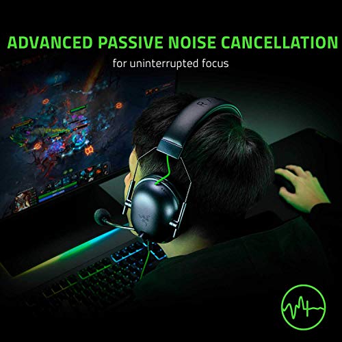 Razer BlackShark V2 X Gaming-Headset: 7.1 Surround Sound – 50 mm Treiber – Memory-Schaumstoff-Kissen – für PC, PS4, PS5, Switch, Xbox One, Xbox Series X|S, Mobile – 3,5 mm (Generalüberholt) Bild 5