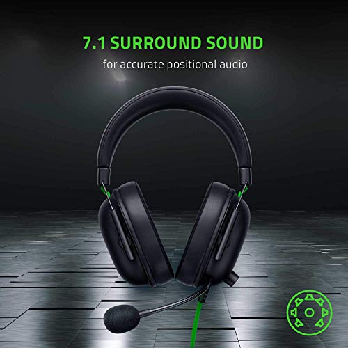 Razer BlackShark V2 X Gaming-Headset: 7.1 Surround Sound – 50 mm Treiber – Memory-Schaumstoff-Kissen – für PC, PS4, PS5, Switch, Xbox One, Xbox Series X|S, Mobile – 3,5 mm (Generalüberholt) Bild 7