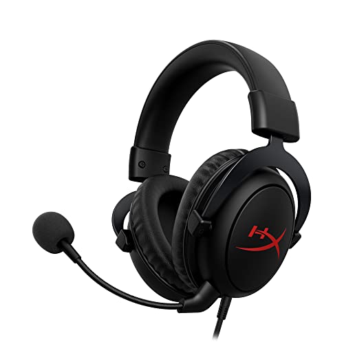 HyperXCloud Core-Gaming-HeadsetfürPC,DTSHeadphone:XSpatialAudio,Memoryschaum-Ohrpolster,robusterAluminiumrahmen Bild 1