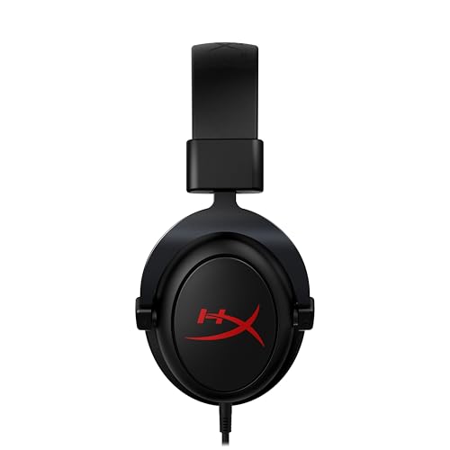 HyperXCloud Core-Gaming-HeadsetfürPC,DTSHeadphone:XSpatialAudio,Memoryschaum-Ohrpolster,robusterAluminiumrahmen Bild 2