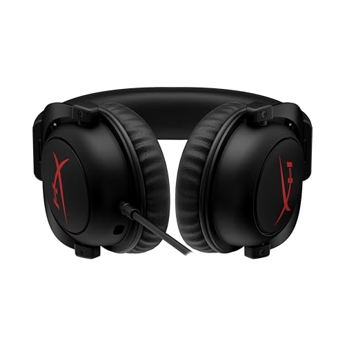 HyperXCloud Core-Gaming-HeadsetfürPC,DTSHeadphone:XSpatialAudio,Memoryschaum-Ohrpolster,robusterAluminiumrahmen Bild 4