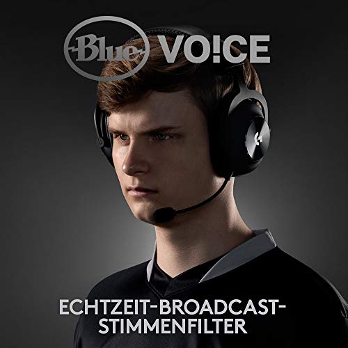 Logitech G PRO X LIGHTSPEED Gaming-Headset (2. Generation) mit Blue VO!CE + Blue Microphones Yeti USB-Mikrofon für Aufnahme und Streaming auf PC und Mac Bild 4