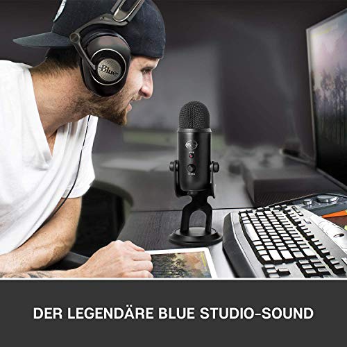 Logitech G PRO X LIGHTSPEED Gaming-Headset (2. Generation) mit Blue VO!CE + Blue Microphones Yeti USB-Mikrofon für Aufnahme und Streaming auf PC und Mac Bild 5