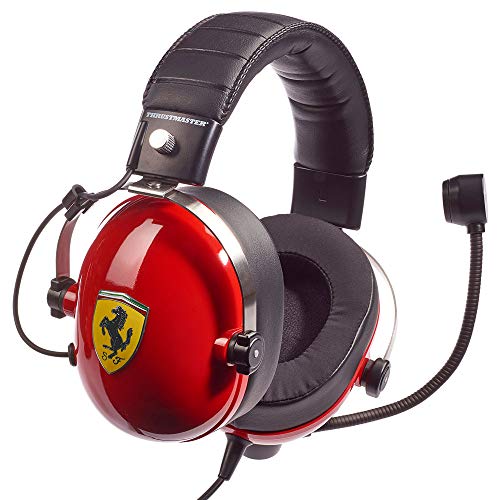 Thrustmaster T.Racing Scuderia Ferrari Edition-DTS - Gaming Headset für PS5 / PS4 / Xbox Series X|S / Xbox One / PC / Switch - Offiziell Ferrari lizenziert Bild 1