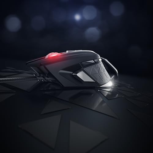CHERRY MC 9620 FPS, Ergonomische Gaming-Maus mit RGB-Beleuchtung, Verstellbare Handauflagefläche, Einlegbare Gewichte, 9 Tasten, 12.000 dpi, Kabelgebunden, Schwarz Bild 5