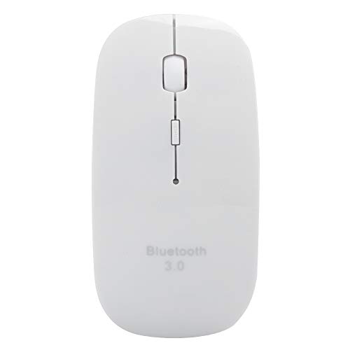 VBESTLIFE Maus, 1600DPI Maus 4D Drahtloser intelligenter, ultradünner Computer liefert Peripheriegeräte für Bluetooth 3.0 für 10 Meter für Zuhause, Arbeit oder Reisen(Weiß) Bild 7