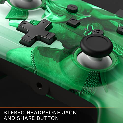 Verbesserter Kabelgebundener PowerA Controller für Nintendo Switch – Heroic Link, Gamepad, Game-Controller, Kabelgebundener Controller, Offiziell Lizenziert Bild 5