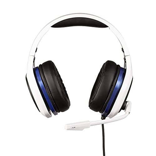 Konix Mythics Kabelgebundenes Gaming-Headset Hyperion für PS5 - Mikrofon - 50 mm Lautsprecher - 1,5 m Kabel - 3,5 mm Klinkenstecker - Weiß und Schwarz Bild 2
