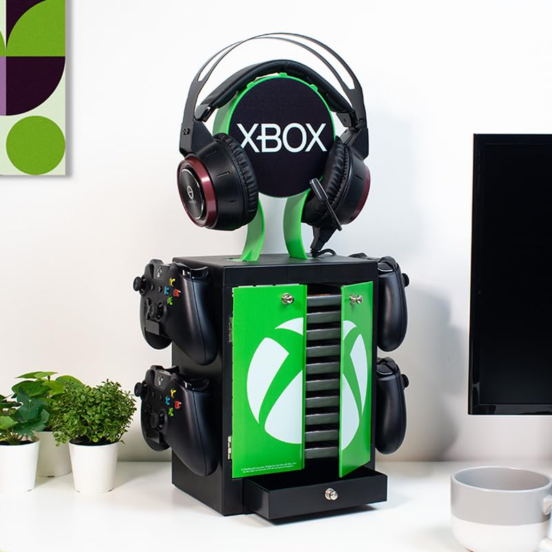 Numskull Offizieller Xbox Gaming-Locker Controller-Halter & Headset-Ständer für PS5, Xbox Series X|S und Nintendo Switch Bild 4