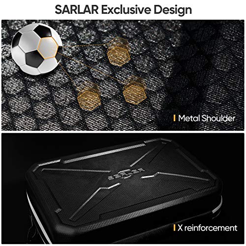SARLAR Modische Reise-Schutzhülle für Oculus Quest 2 VR Gaming-Headset und Touch-Controller, Zubehör, Tragetasche, inklusive VR-Ständer, Objektivschutzabdeckung Bild 6