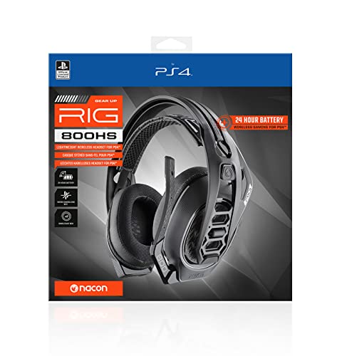 Nacon Rig RIG800HSV2 Gaming-Kopfhörer, Multi-Plattform-Kompatibilität, Schwarz Bild 4