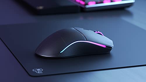 GLORIOUS Gaming Maus-Griffband für Model O – rutschfest, fett- und schweißabweisend, 0,5 mm dick, zugeschnitten, einfach anzubringen, Klebstoff von 3M, schwarz Bild 2